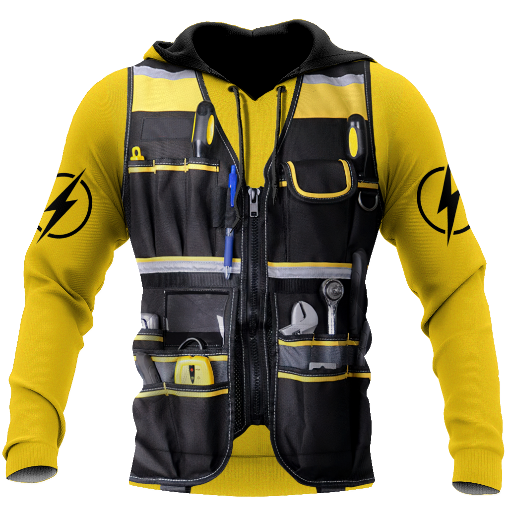 Customize Name Electrician 3D All Over Printed Unisex Shirts DD22052103