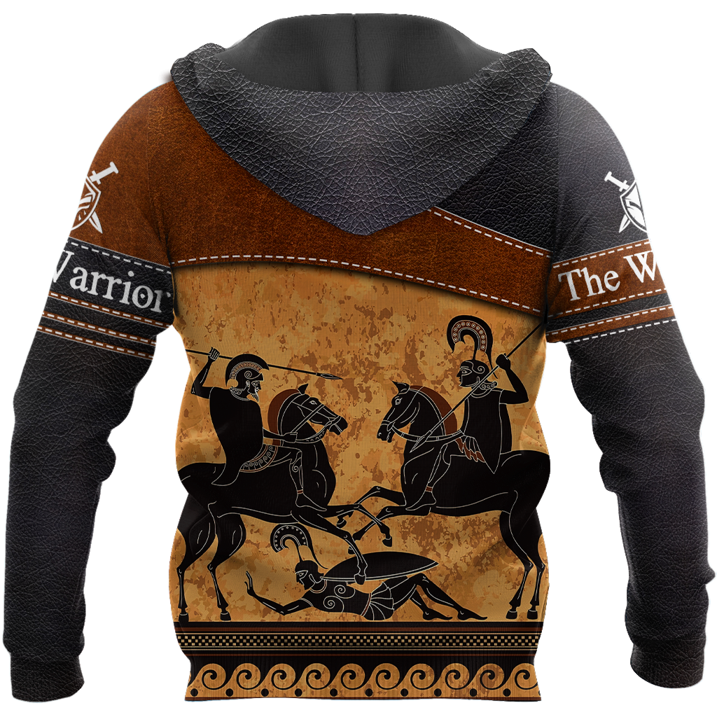 Custom name Ancient greece warrior Greek Mythology 3D print shirts