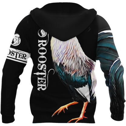 Rooster 3D Printed Unisex Shirts PD23042103VH