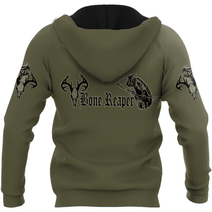 Customized Name Bowl Hunting 3D All Over Printed Unisex Shirt