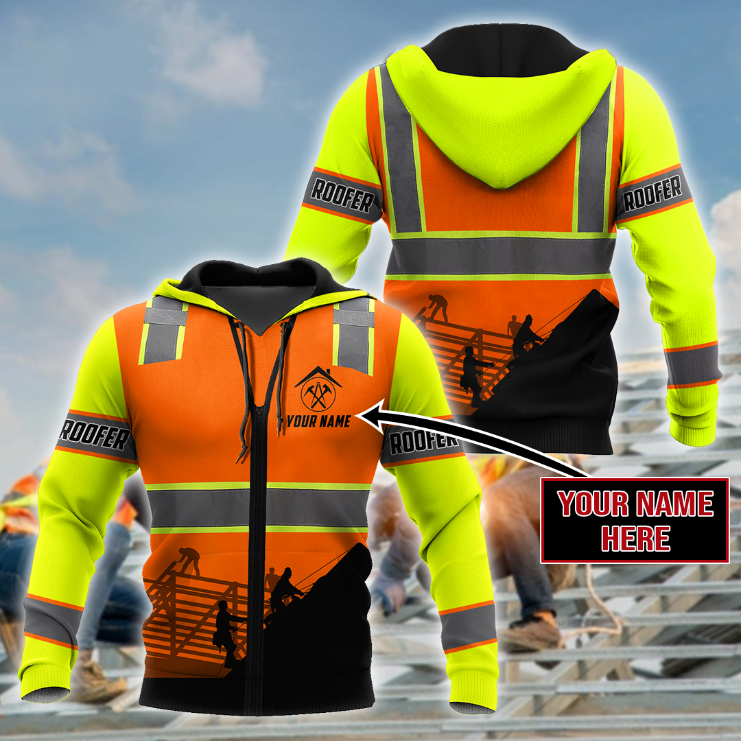 Roofer Man - Custom Name Unisex Shirts