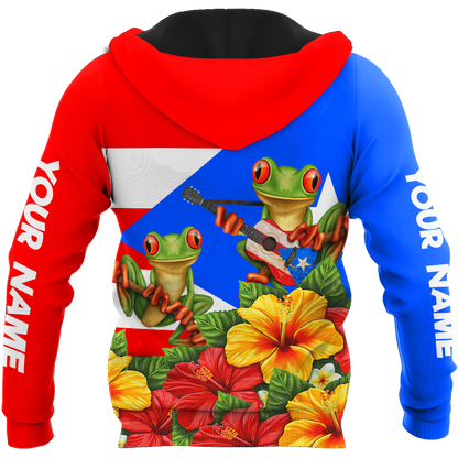 Customize Name Puerto Rico Hoodie For Men And Women MH24032101.S1