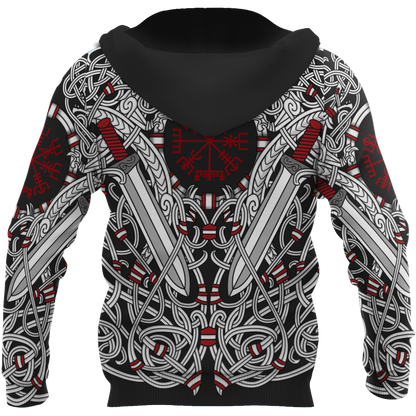 Premium 3D Printed Celtic Tatoo Shirts MEI