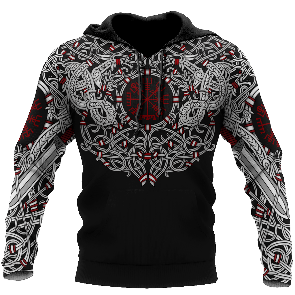 Premium 3D Printed Celtic Tatoo Shirts MEI