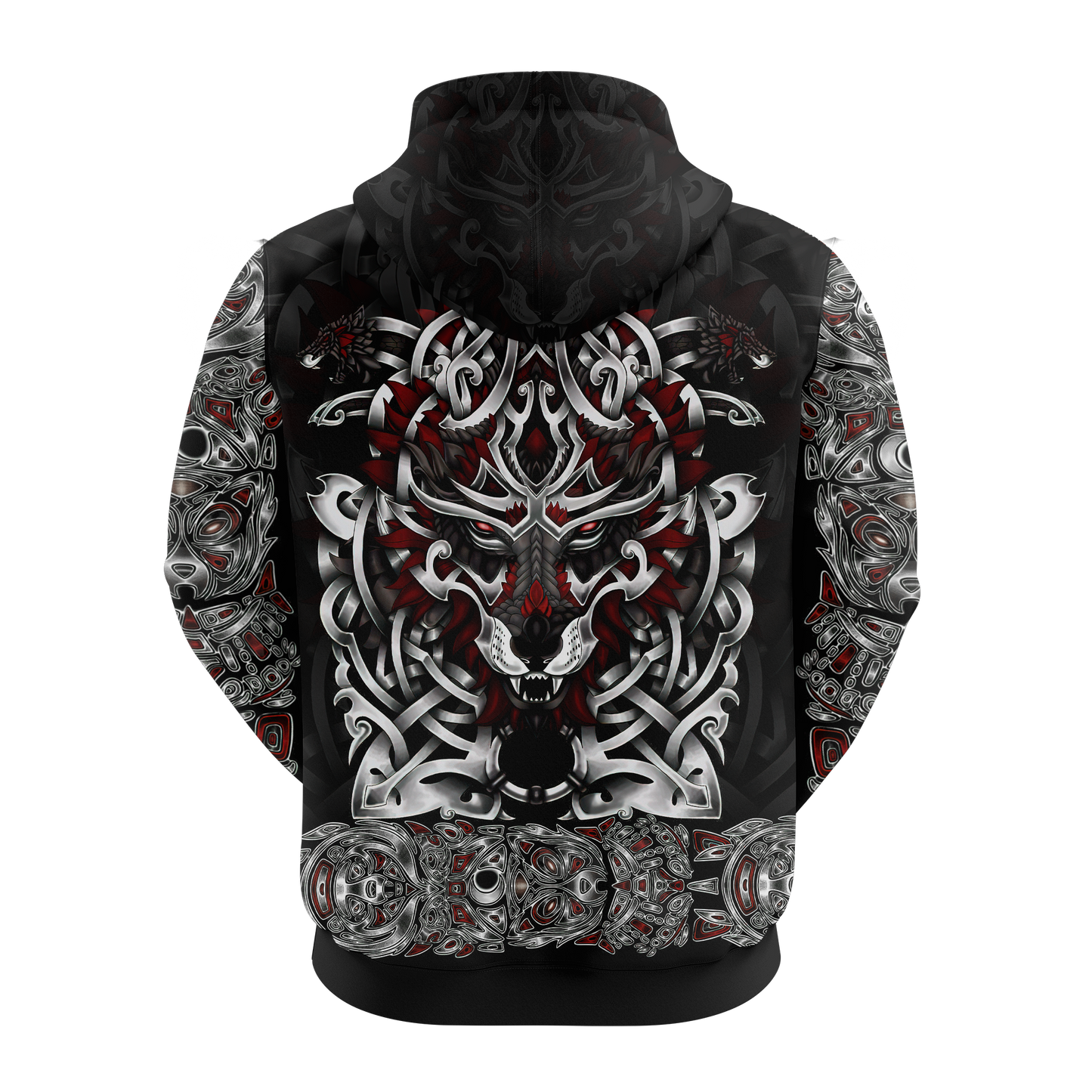 Wolf Viking 3D All Over Printed Unisex Shirt