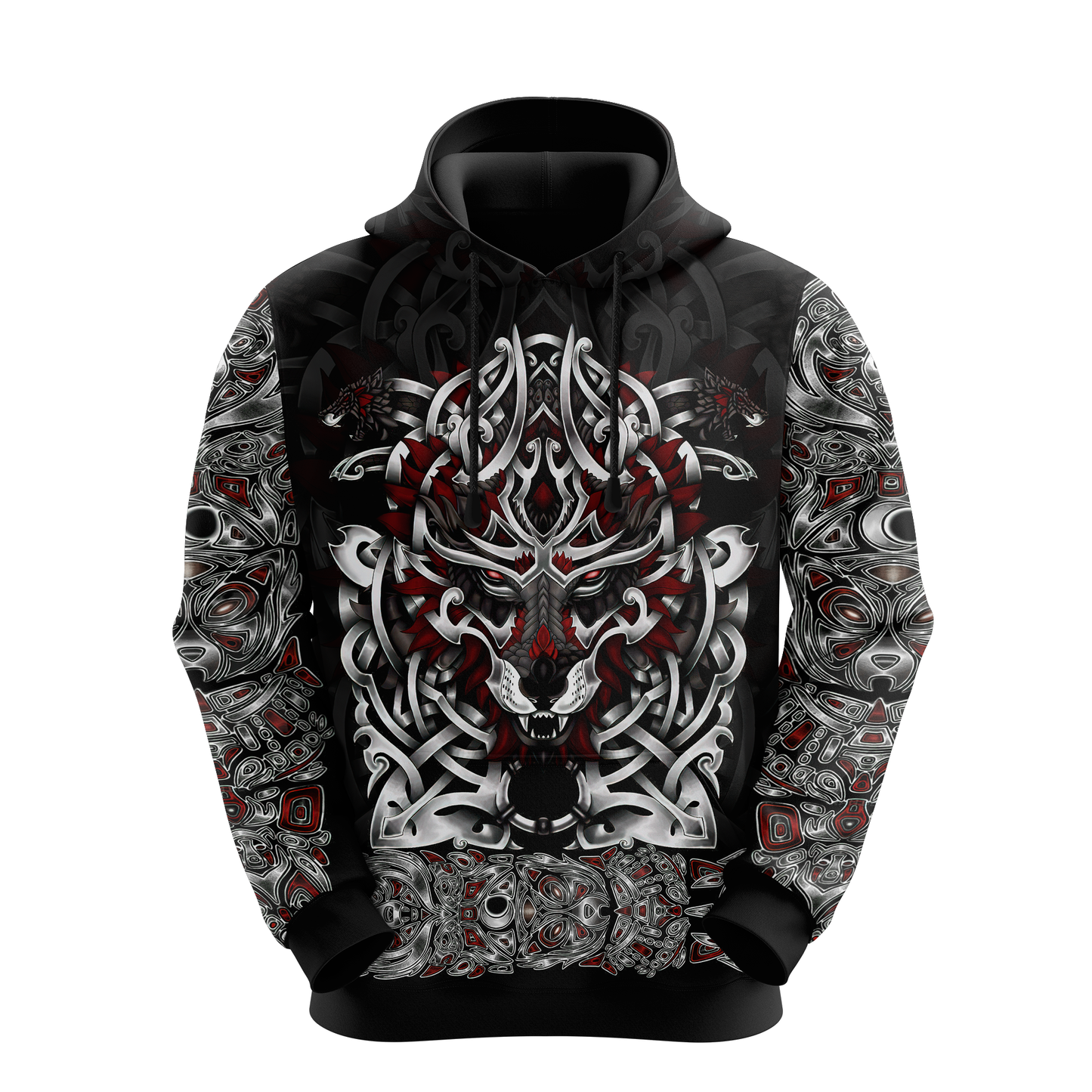 Wolf Viking 3D All Over Printed Unisex Shirt