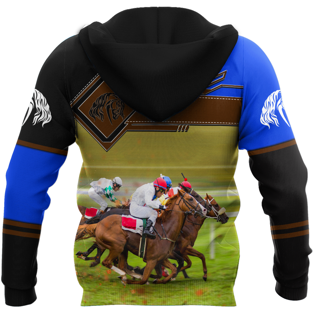 Horse Racing 3D All Over Printed Unisex Shirts