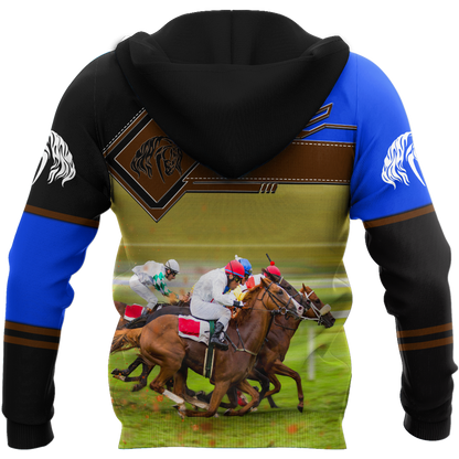 Horse Racing 3D All Over Printed Unisex Shirts