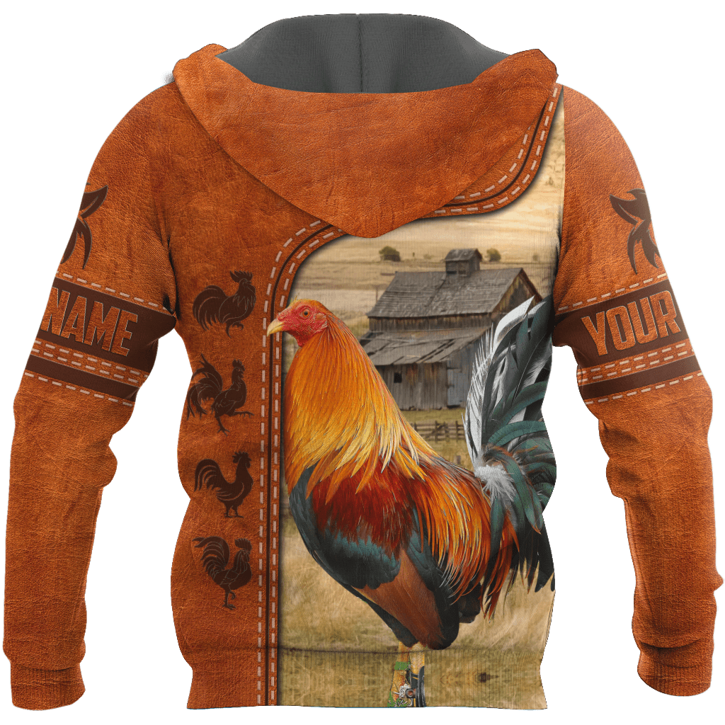 Personalized Rooster 3D Printed Unisex Shirts DA24042102
