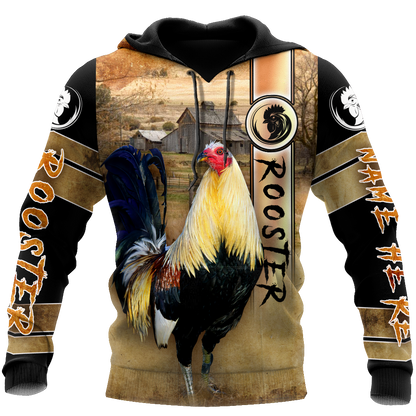 Personalized Rooster 3D Printed Unisex Shirts TNA24042103
