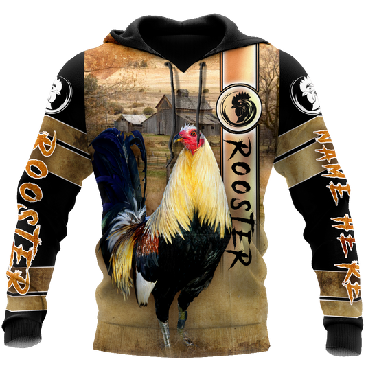Personalized Rooster 3D Printed Unisex Shirts TNA24042103