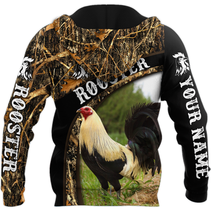 Personalized Rooster 3D Printed Unisex Shirts NTN24042104