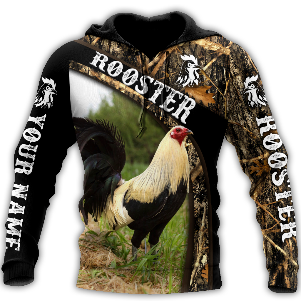 Personalized Rooster 3D Printed Unisex Shirts NTN24042104