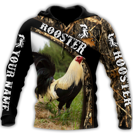 Personalized Rooster 3D Printed Unisex Shirts NTN24042104