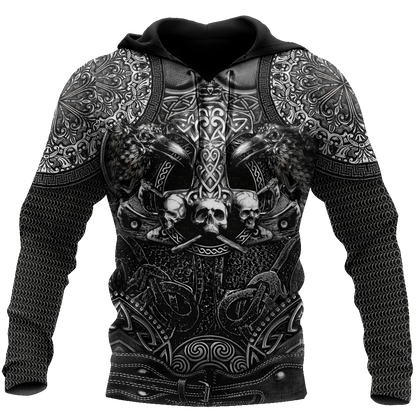 Customized Name Viking 3D All Over Printed Unisex Shirts