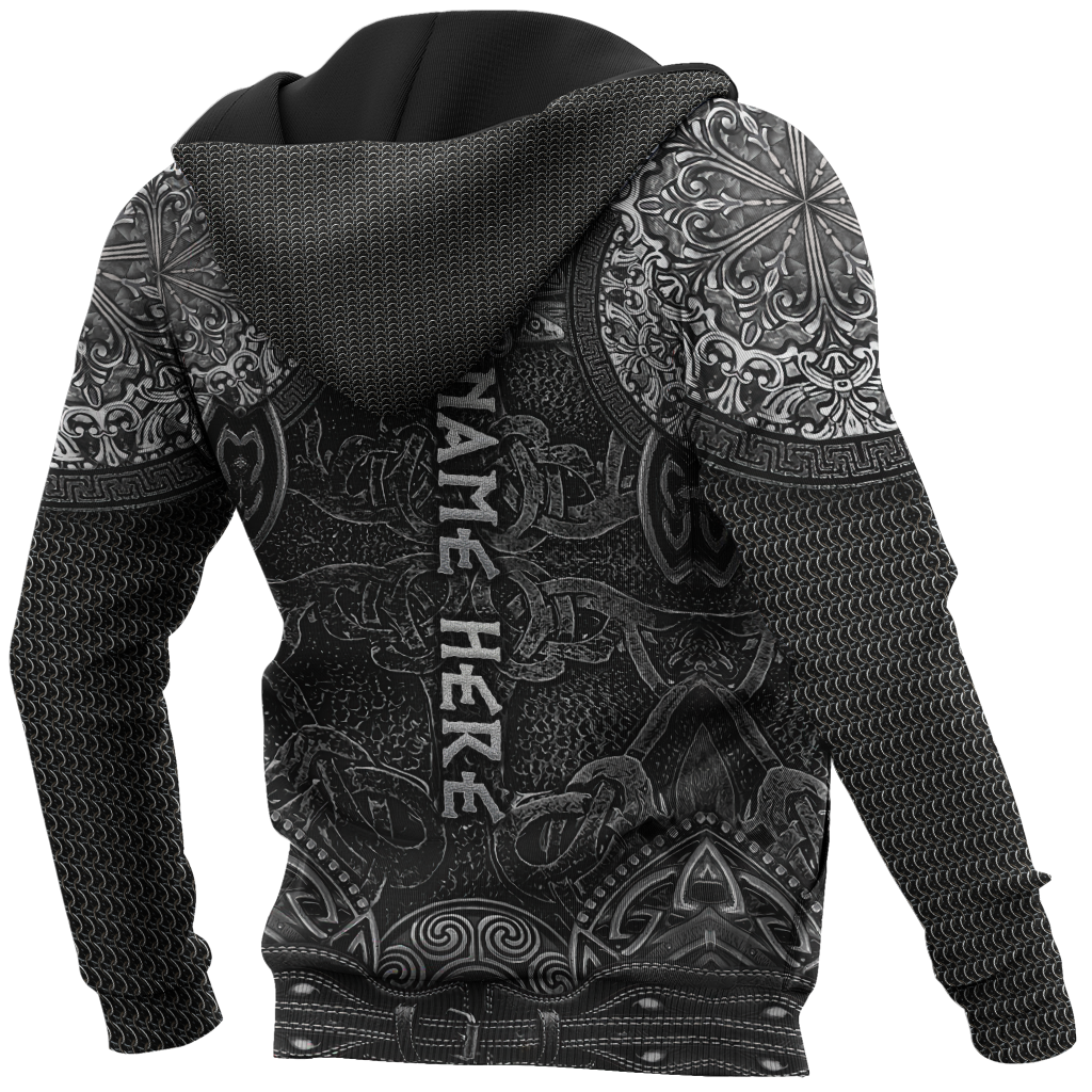 Customized Name Viking 3D All Over Printed Unisex Shirts