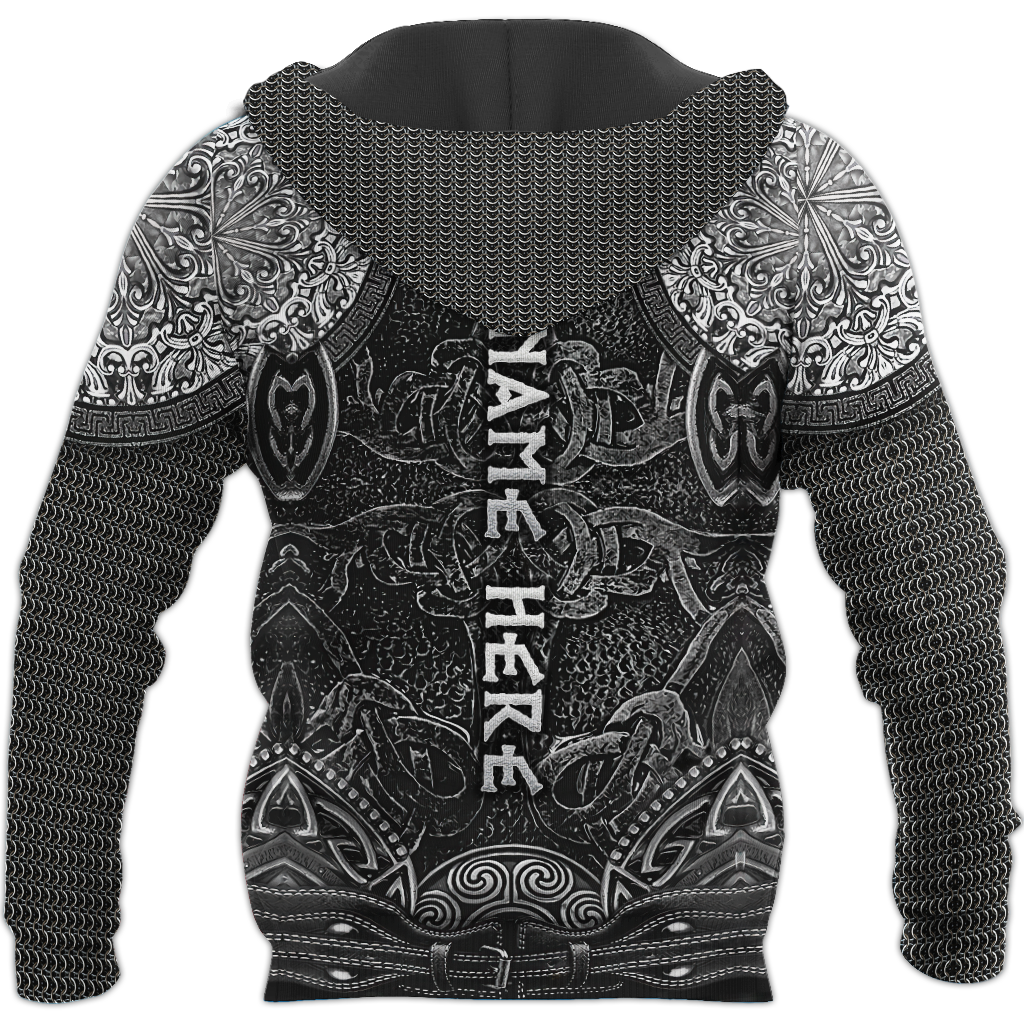 Customized Name Viking 3D All Over Printed Unisex Shirts