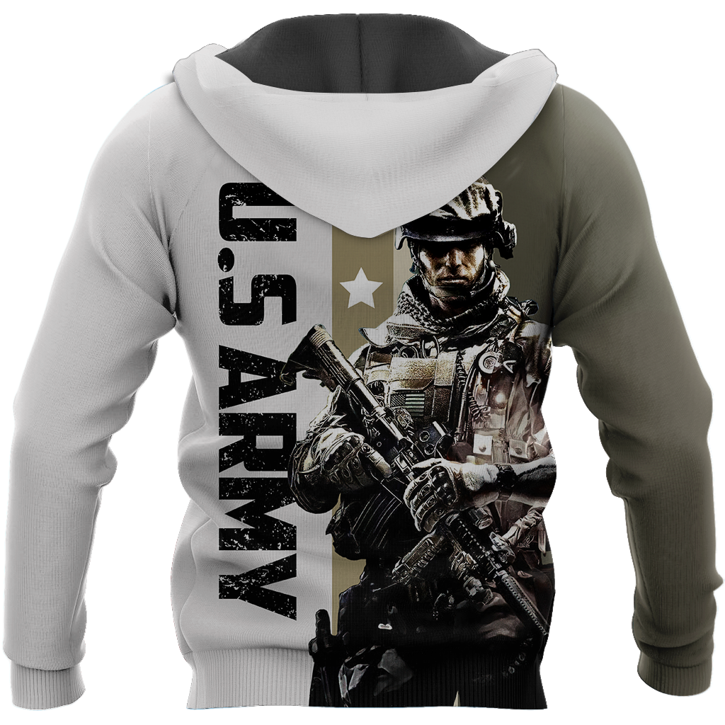 US Army 3D All Over Printed Hoodie SN24052105