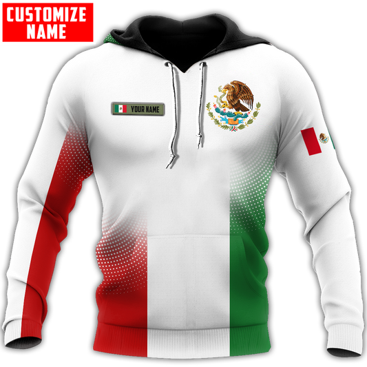 Personalized Name Mexican 3D All Over Printed Hoodie
