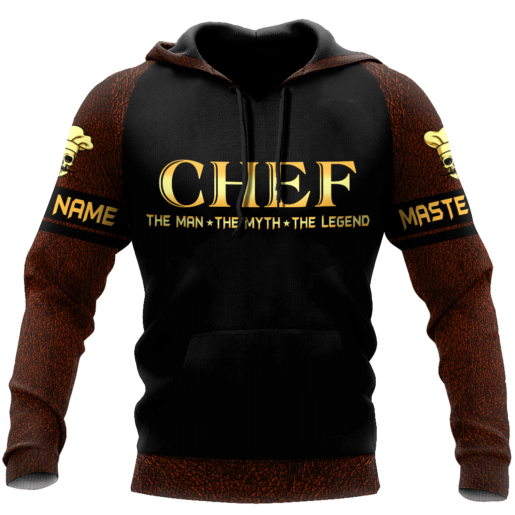 Custom Name Master Chef 3D All Over Printed Unisex Shirts