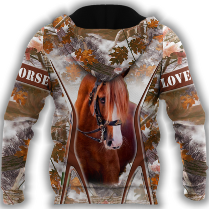 Beautiful American Quarter Horse 3D All Over Printed Shirts For Men And Women NTN24122002CL