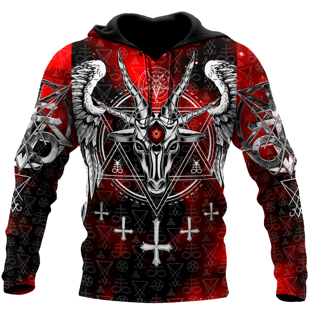 3D All Over Printed Satanic Unisex Shirts