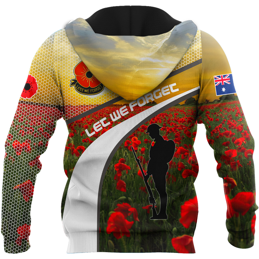 Premium Anzac Day 3D All Over Printed