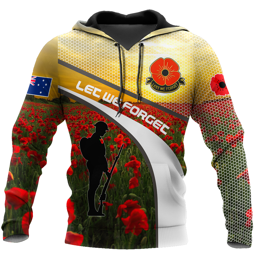 Premium Anzac Day 3D All Over Printed