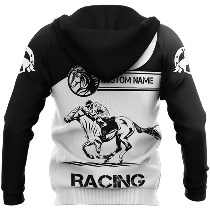 Racing Horse 3D All Over Printed Unisex Shirts