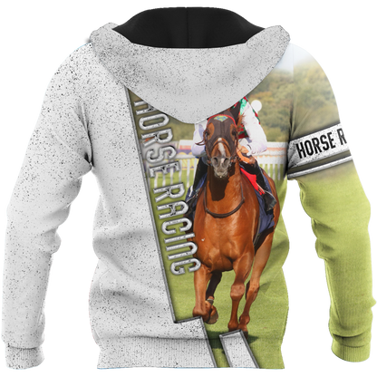 Racing Horse 3D All Over Printed Unisex Shirts