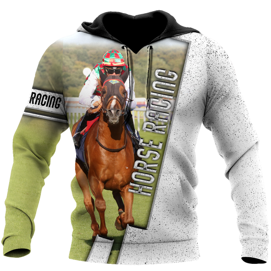 Racing Horse 3D All Over Printed Unisex Shirts