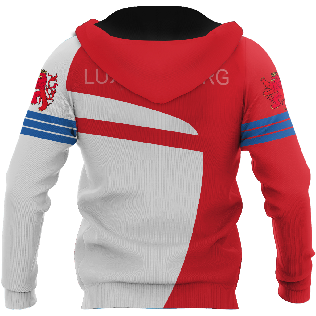 Luxembourg 3D All Over Printed Shirts For Men And Women