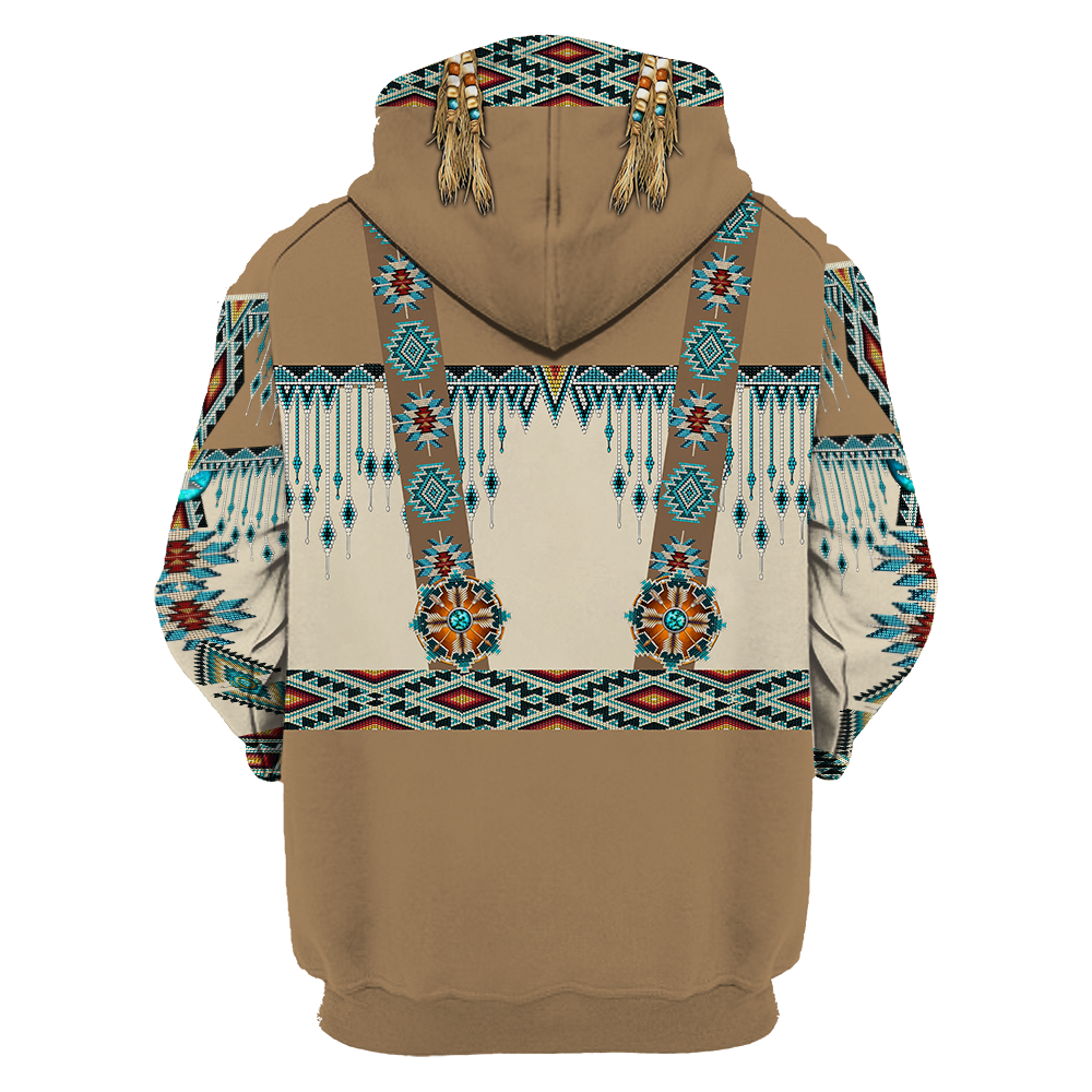 Native American 3D All Over Printed Legging + Hoodie