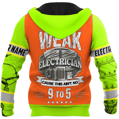 Electrician And Lineman Personalized Safety 3D All Over Printed Premium Unisex Hoodie ML MH26022103