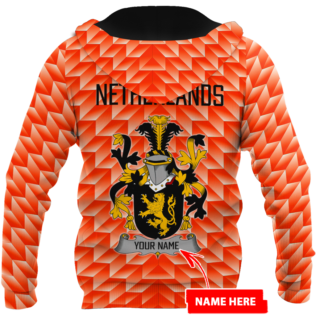 Personalized Netherland 3D All Over Printed Unisex Shirts