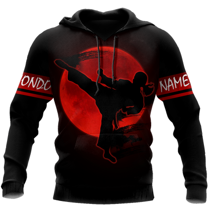 Customize Name Taekwondo Hoodie For Men And Women TNA26032103