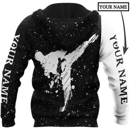 Customize Name Taekwondo Hoodie For Men And Women DD26032105