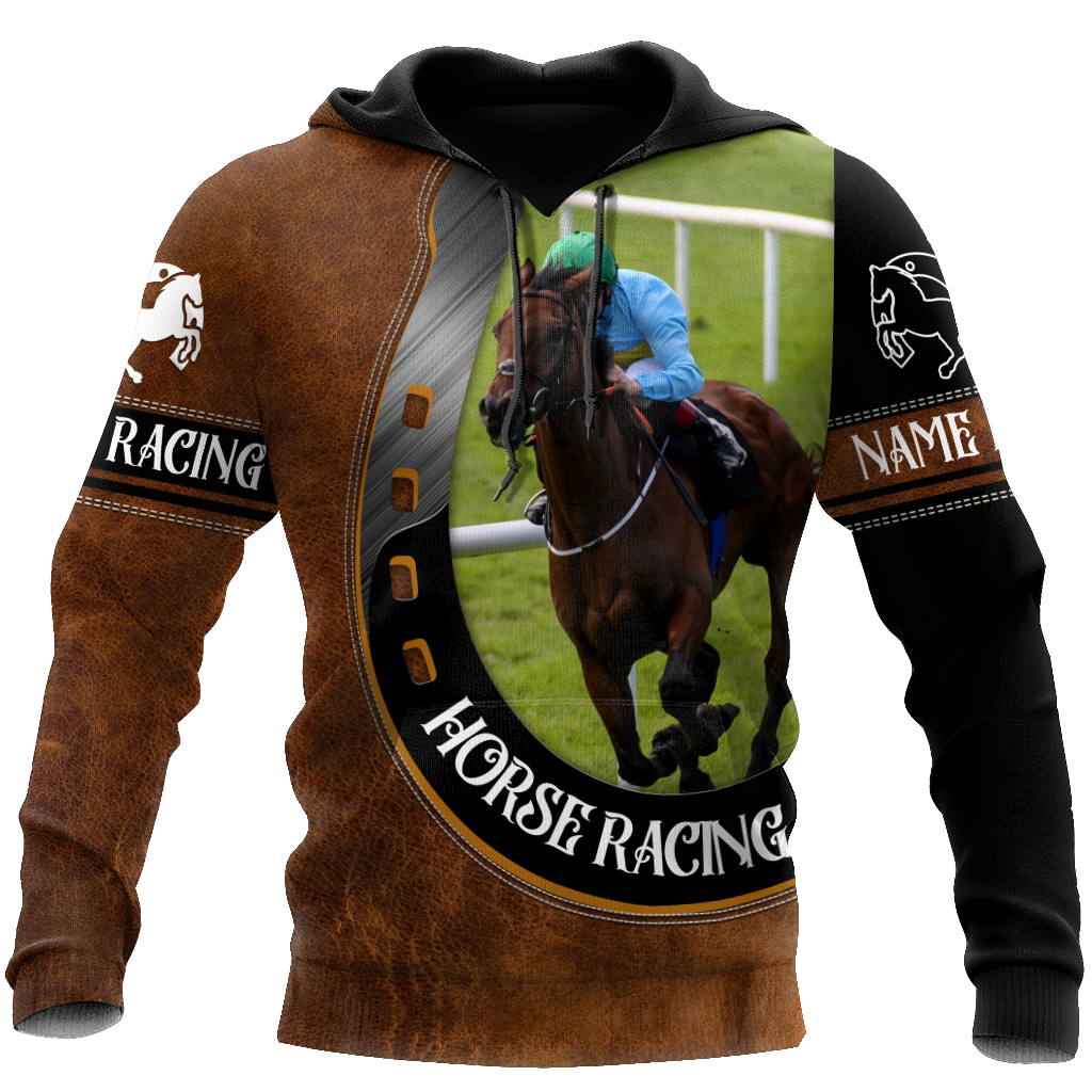 Horse Racing 3D All Over Printed Unisex Shirts