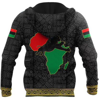 African American Persionalized Your Name 3D All Over Printed Shirts JJ26052103 KT