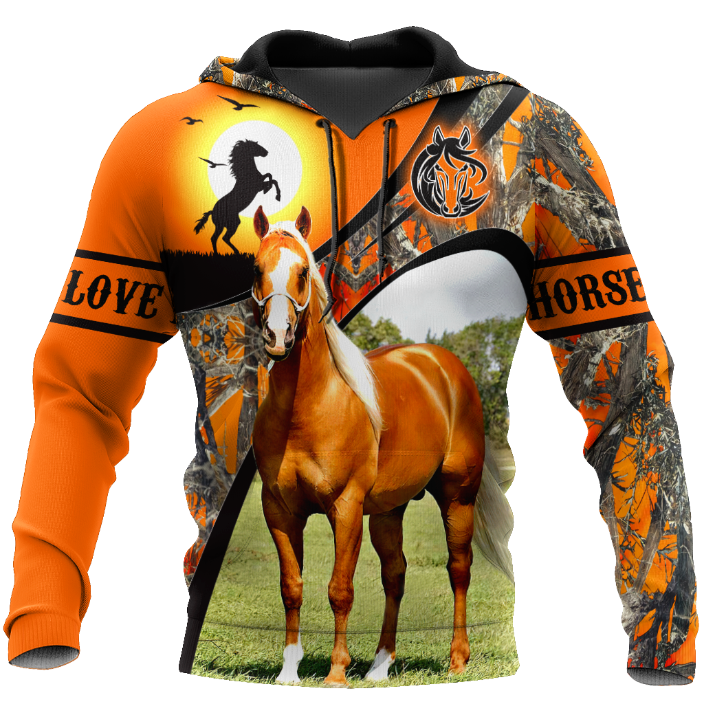 Love Horse 3D All Over Printed Unisex Shirts DD26112008CL