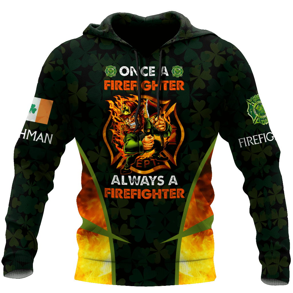3D All Over Printed Irish- Firefighter  Unisex Shirts XT