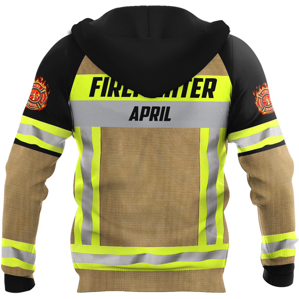 April Firefighter Hoodie For Men And Women MH27012104