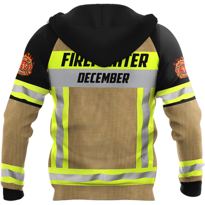 December Firefighter Hoodie For Men And Women MH27012112