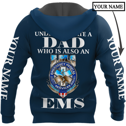 Premium EMS Personalized Name 3D All Over Printed Unisex Shirts