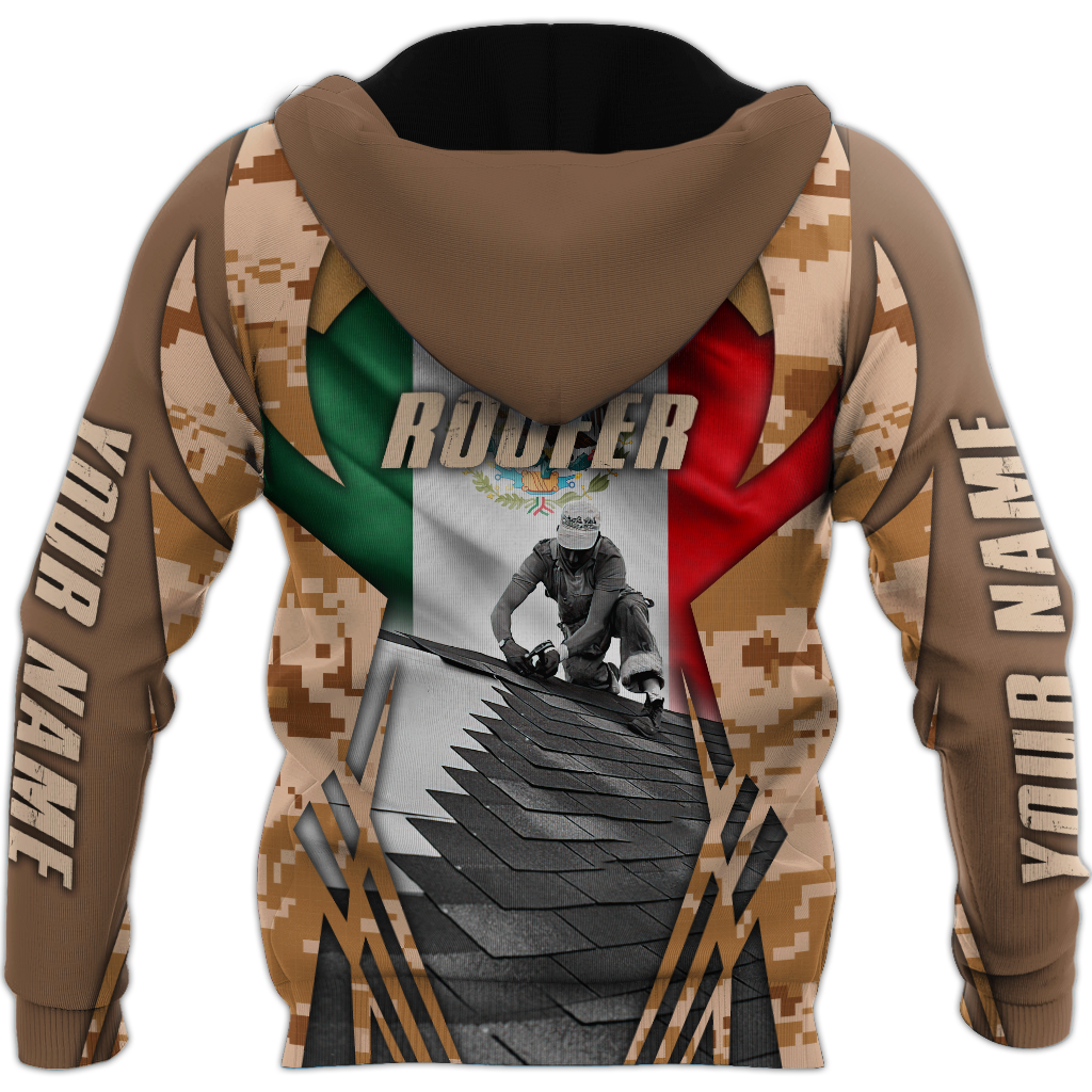 Premium 3D Printed Unisex Mexican Roofer Shirts MEI