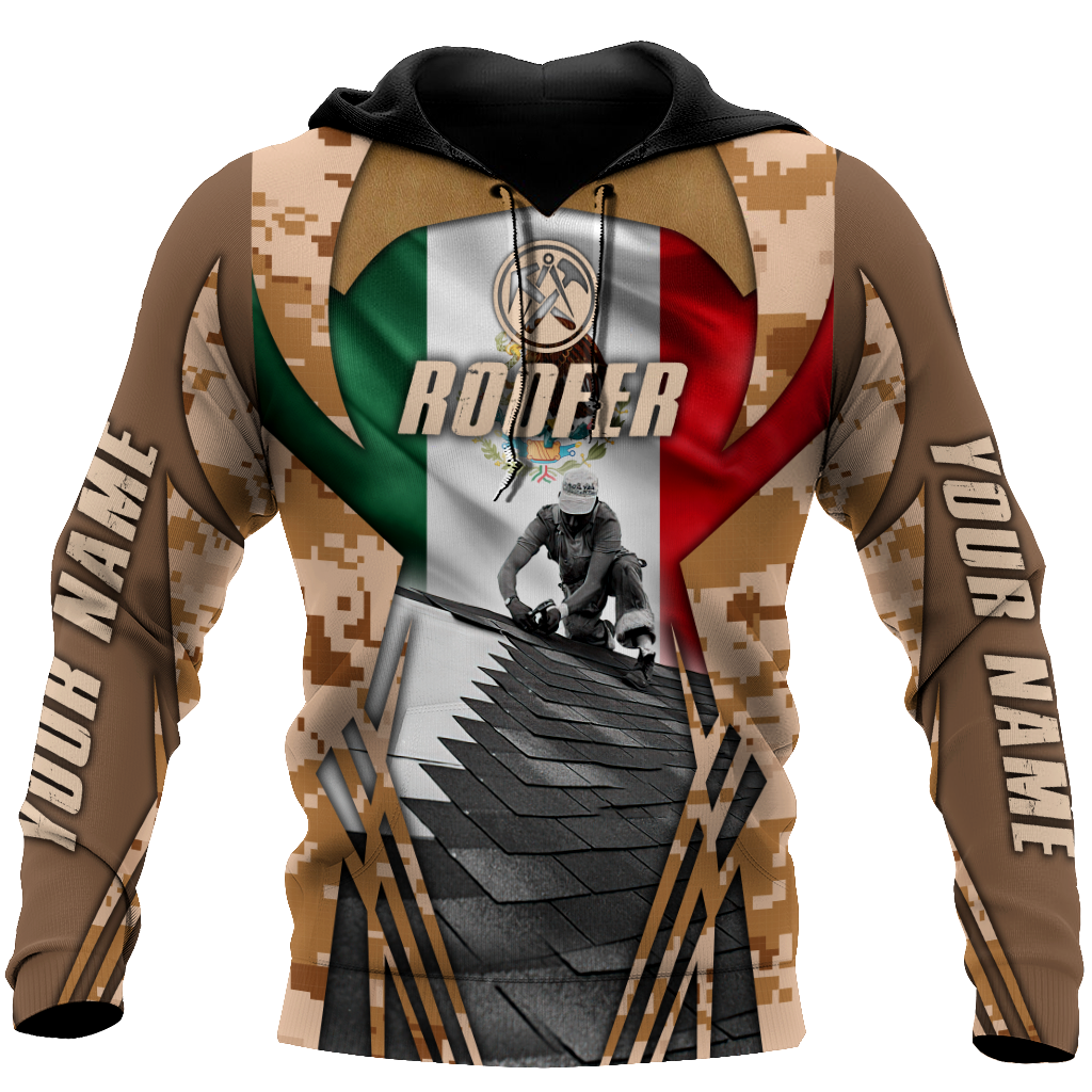 Premium 3D Printed Unisex Mexican Roofer Shirts MEI