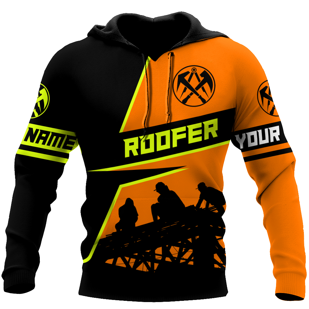 Roofer Man - Personalized Name 3D Hoodie Shirt LAM