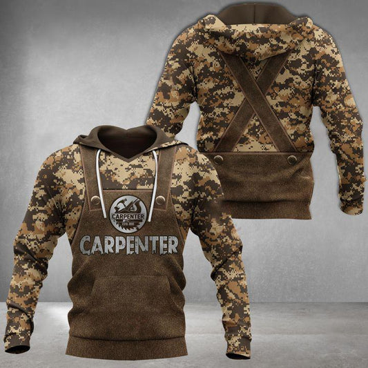Premium Carpenter Camo 3D All Over Printed Unisex
