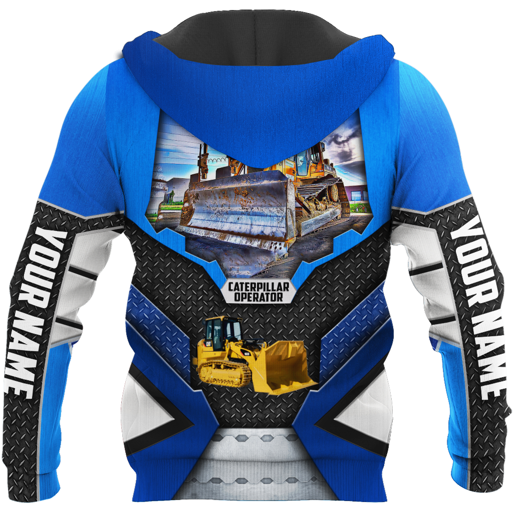Premium Personalized 3D Printed Excavator Operator Shirts MEI