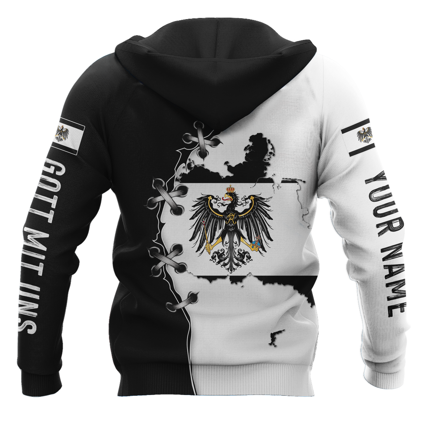 Personalized Name Prussia 3D All Over Printed Unisex Shirts